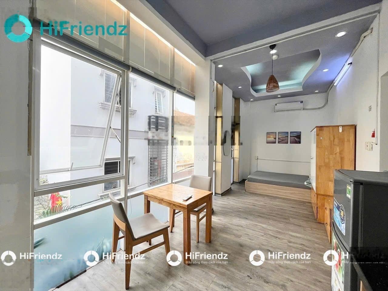 Phòng xinh full tiện nghi - studio cửa sổ trời 25m2 - thang máy - gần phố tây bùi viện quận 1