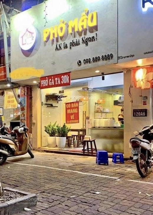 Mặt bằng kd mặt phố chùa láng - gần vincom - bất ngờ chủ nhà đồng ý hàng ăn