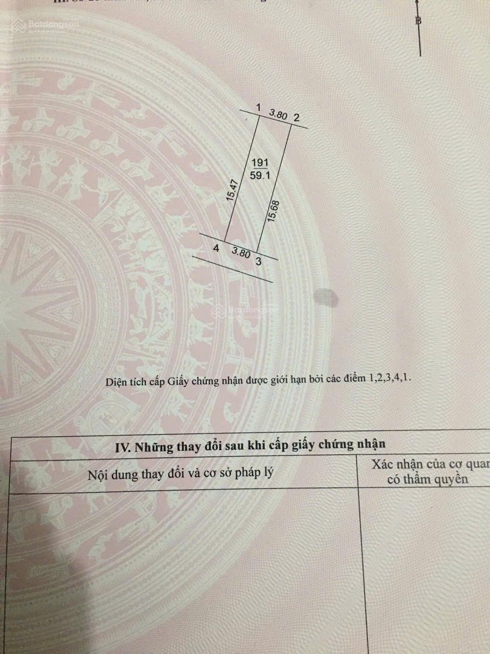 Chính chủ Bán đất tại Đình Trung - Xuân Nộn, Chỉ 3,839 tỷ sở hữu ngay 59.1m2 đất lộc đầu năm