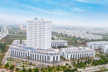 Bán nhanh căn liền kề đường đôi Hoa Châu - Eurowindow Thanh Hóa - xây thô 5 tầng - đã có sổ đỏ