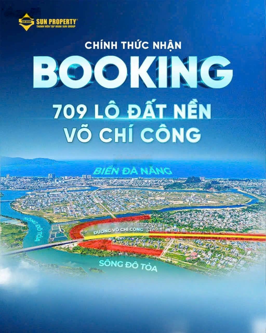 Sun Group mở bán700 lô đất nền khu Võ Chí Công giá trực tiếp CĐT, giá đợt 1 chiết khấu tốt