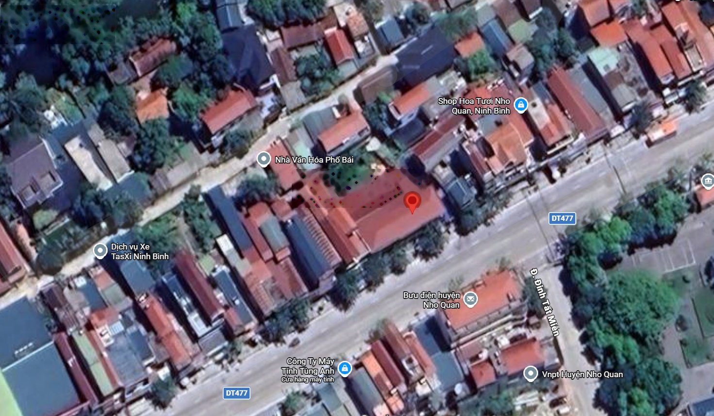 Cho thuê mặt tiền 25m trung tâm phố Tân Lập, Nho Quan