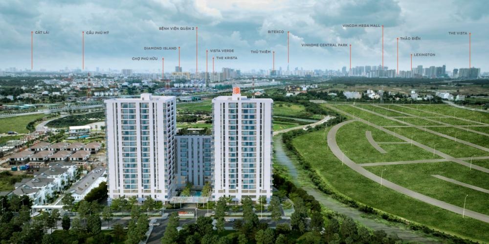 Bán căn hộ chung cư Hausneo Q9( cũ) có sổ hồng 3pn2wc DT 79M2 Gía 5 tỉ