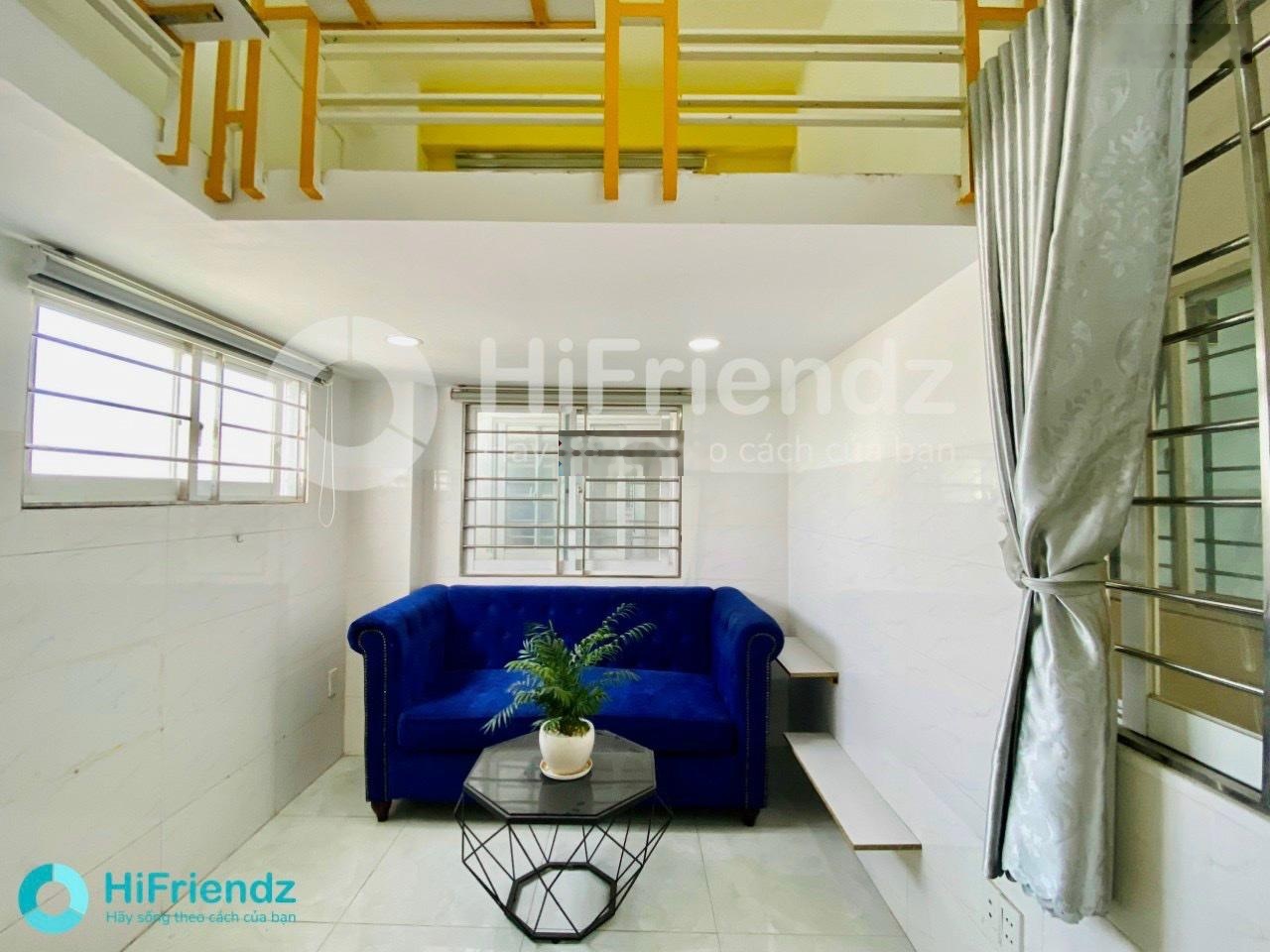 Căn phòng dịch vụ mặt tiền 109 Nguyễn Thị Xiếu sát bên ĐH Tài Chính Marketing full nội thất bao đẹp