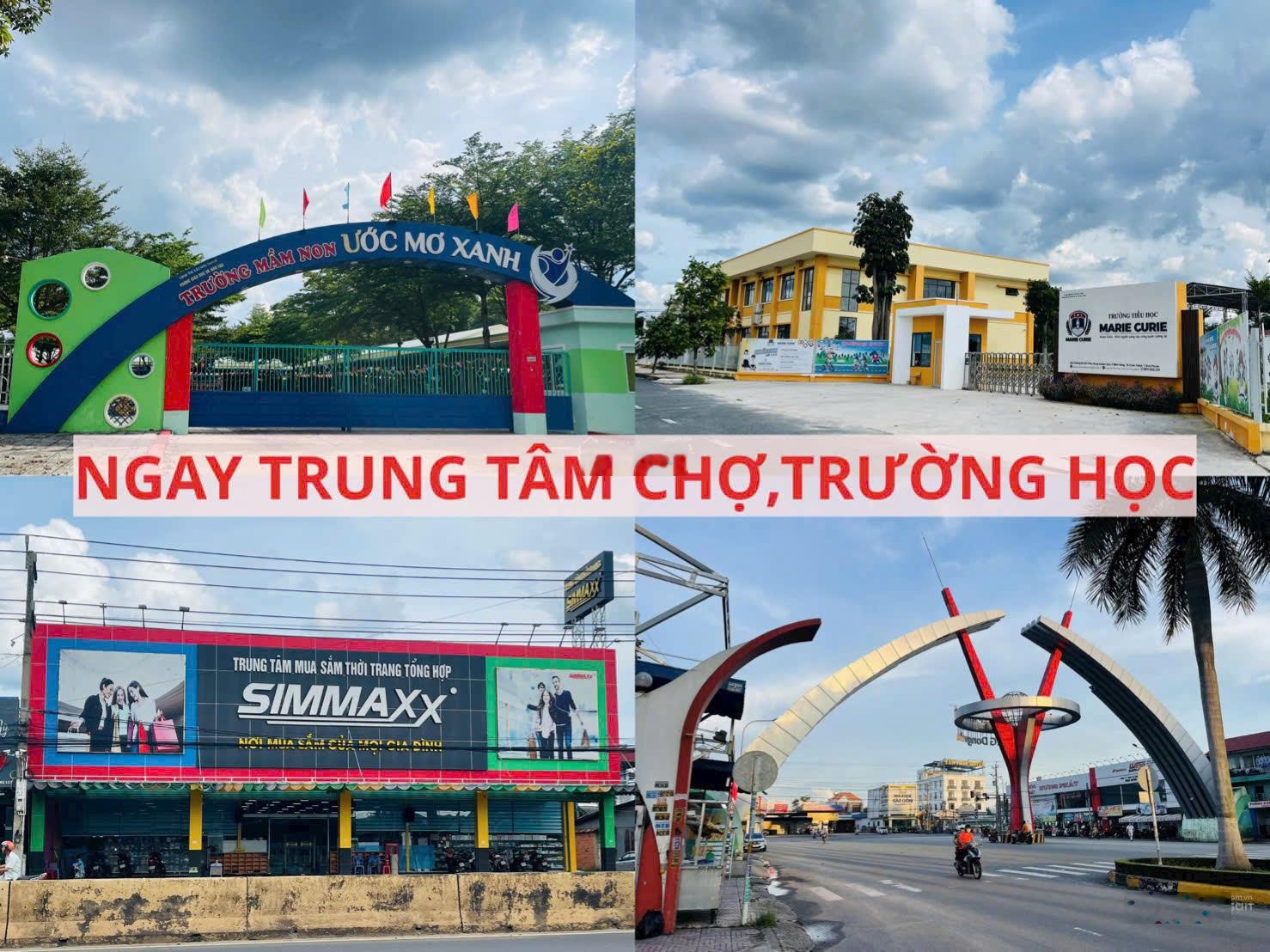 Bán đất ngay KCN Minh Hưng 3, 595 triệu, 214m2, đường nhựa
