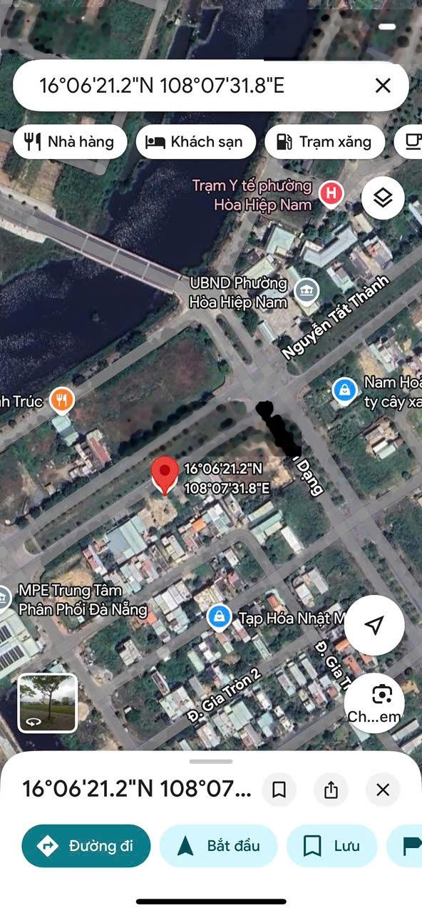 Bán đất NGUYỄN TẤT THÀNH nối dài, 120m2(5x24), Cách Biển 500m, giá tốt!