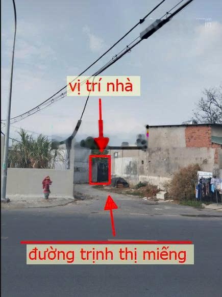 Bán nhà SHR, 5x20m, 1 sẹc 10m ra đường Trịnh Thị Miếng, Thới Tam Thôn, Hóc Môn, giá bán 3,5 tỷ