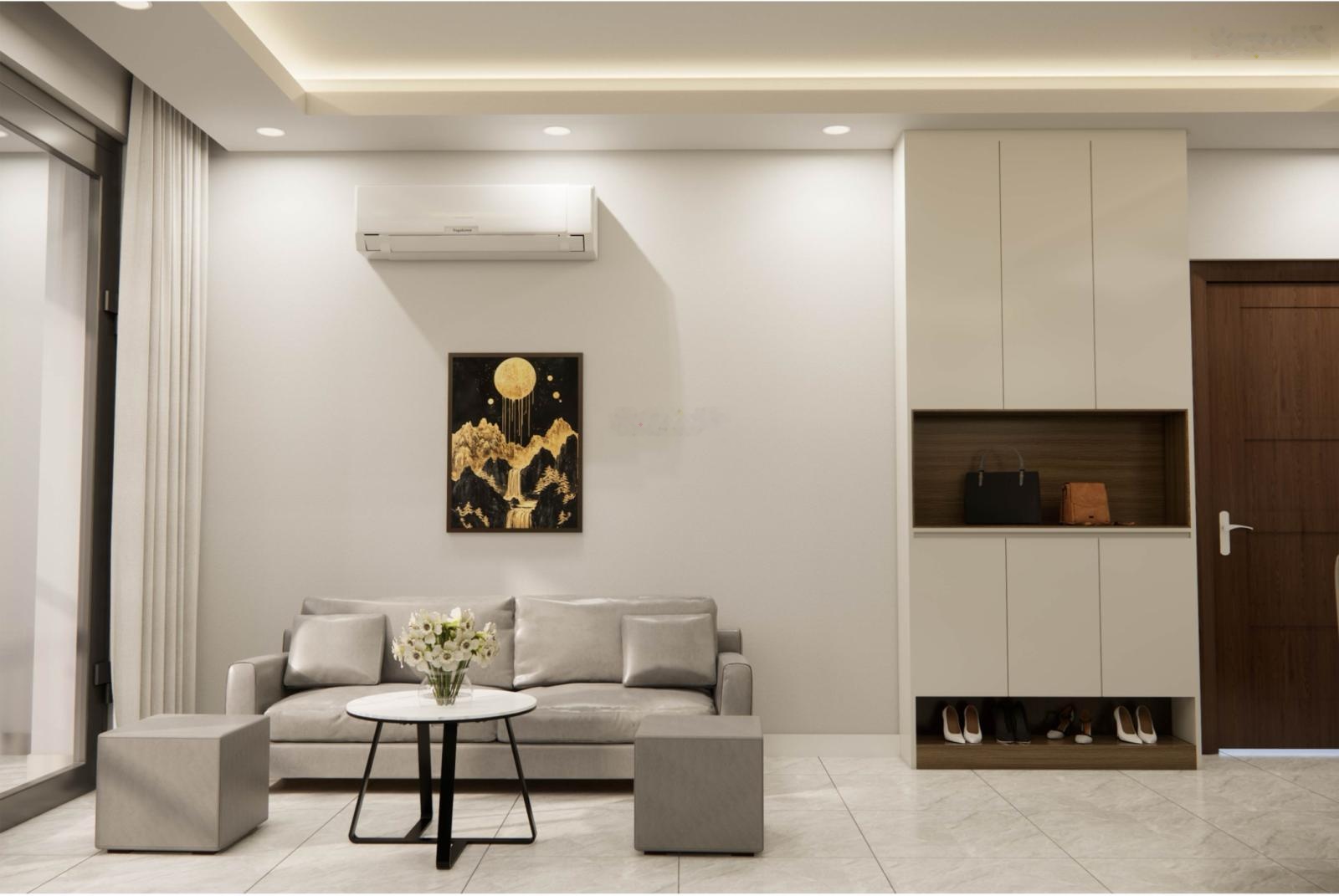 Cho thuê căn hộ 3 phòng ngủ tại cara river park mới tinh