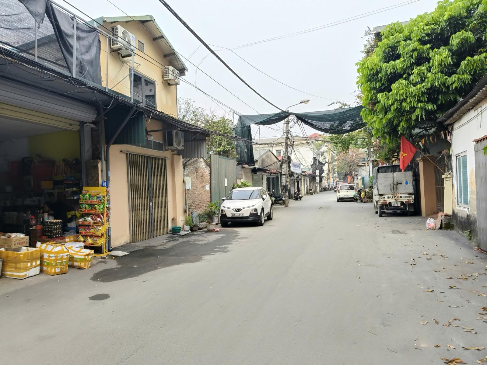 Đất thổ cư Chùa Võ, Dương Nội, DT75m2, MT4m, ô tô KD, 17.9 tỷ Hà Đông