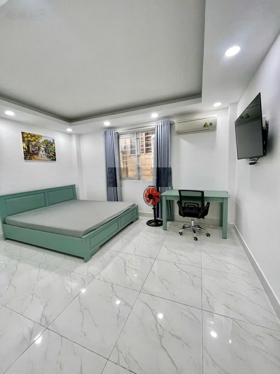 Cho thuê phòng tách bếp - full nội thất ngay hồ con rùa, gần đh kinh tế tp.hcm (ueh)