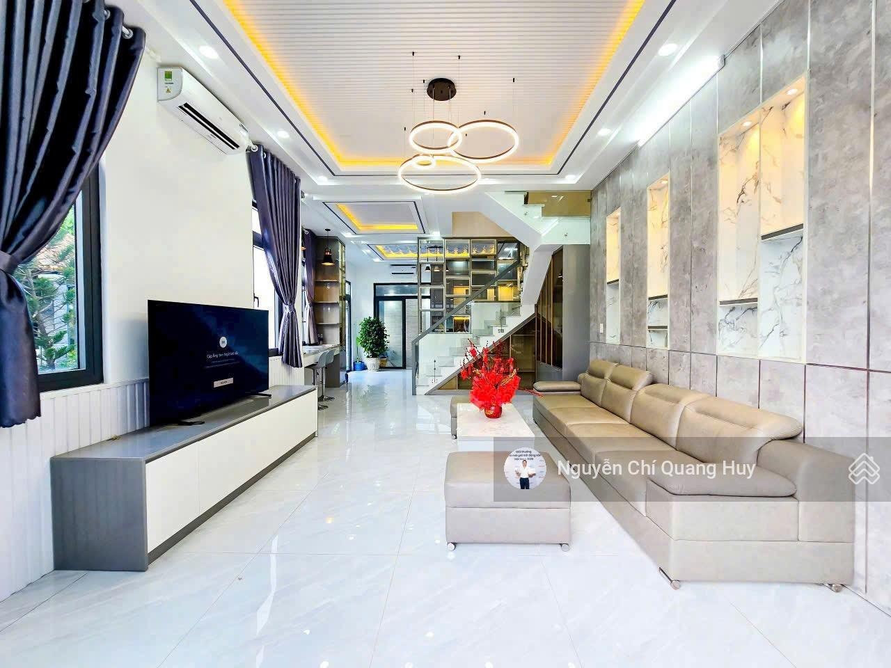 Biệt thự sân vườn - không gian xanh, thoáng mát đường 8m KDC Đào Tông Nguyên - 22x14m Giá 8,99 tỷ