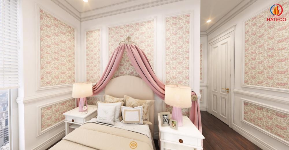 Cho thuê CH Hateco Laroma, giá thỏa thuận, 105m2, 2PN, 2WC, đầy đủ nội thất tại Hà Nội