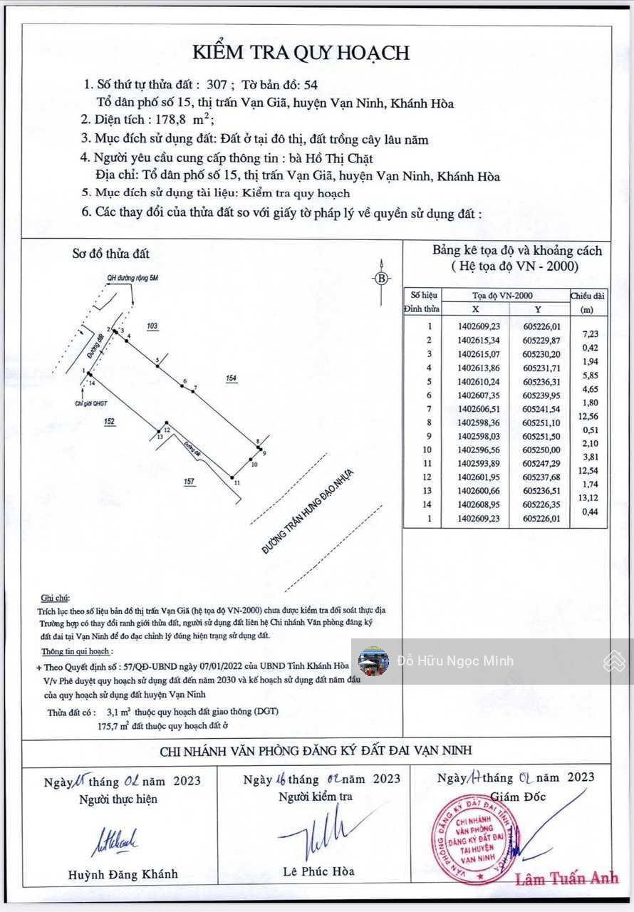 Chỉ 3,9 tỷ sở hữu ngay lô trực diện biển du lịch nha trang - khánh hoà 180m2