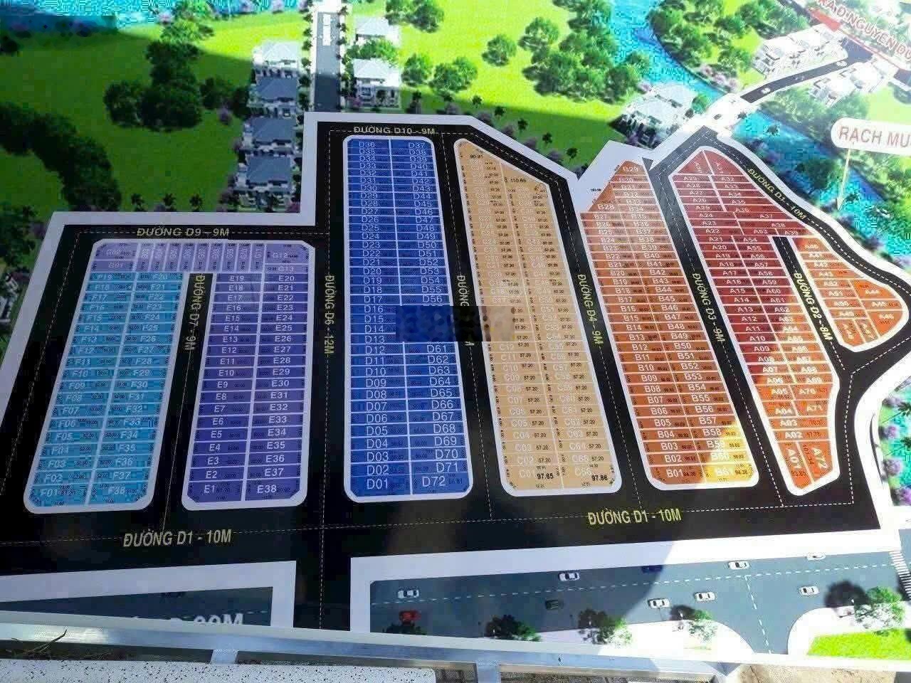 Đất dự án Tín Hưng - Long Trường, đường 9m vỉa hè, 52m² ngang 4m chỉ 3,29 tỷ.