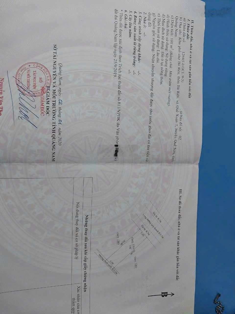 Bán đất Đà Nẵng giá rẻ, ngay trên tuyến Quốc lộ 1A, thuận lợi kinh doanh hoặc xây nhà ở