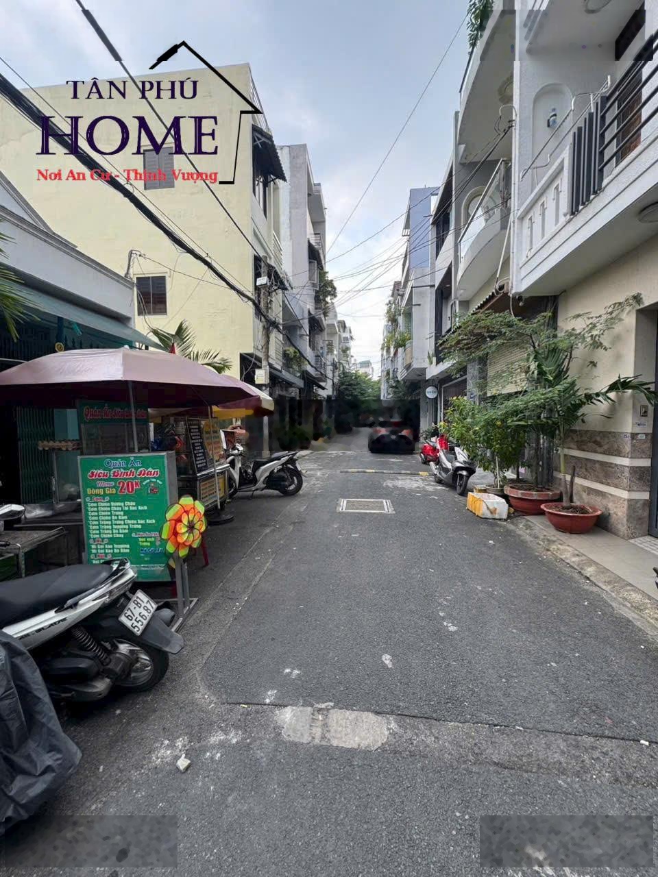 * Hẻm 8m VƯỜN LÀI & PHÚ THỌ HÒA _ 4 x 20m _2 Tấm "3PN + 2WC + S Thượng