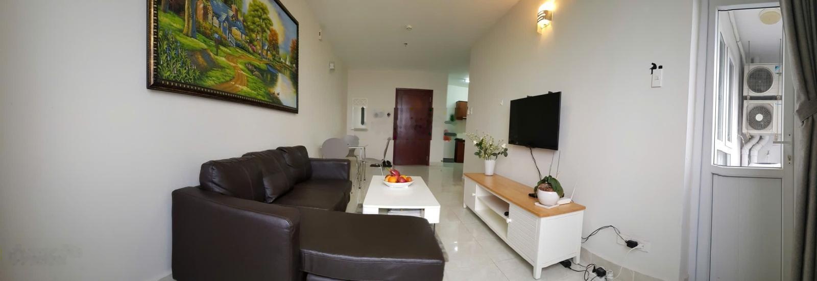 Cho thuê chung cư bình thạnh , dt 50m 1pn đầy đủ nội thất