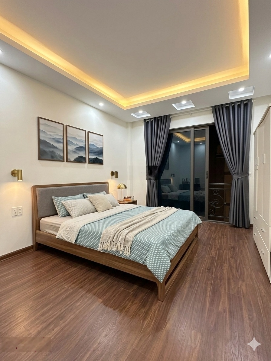 Nhà ngãi cầu, an khánh, hoài đức 5 tầng 4 ngủ oto đỗ gần giá 5,2 tỷ