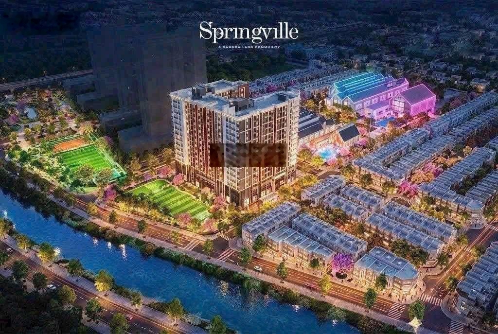 Căn hộ Spring ville liền kề sân bay chính thức mở bán đợt đầu tiên, cạnh ga metro, giá siêu tốt