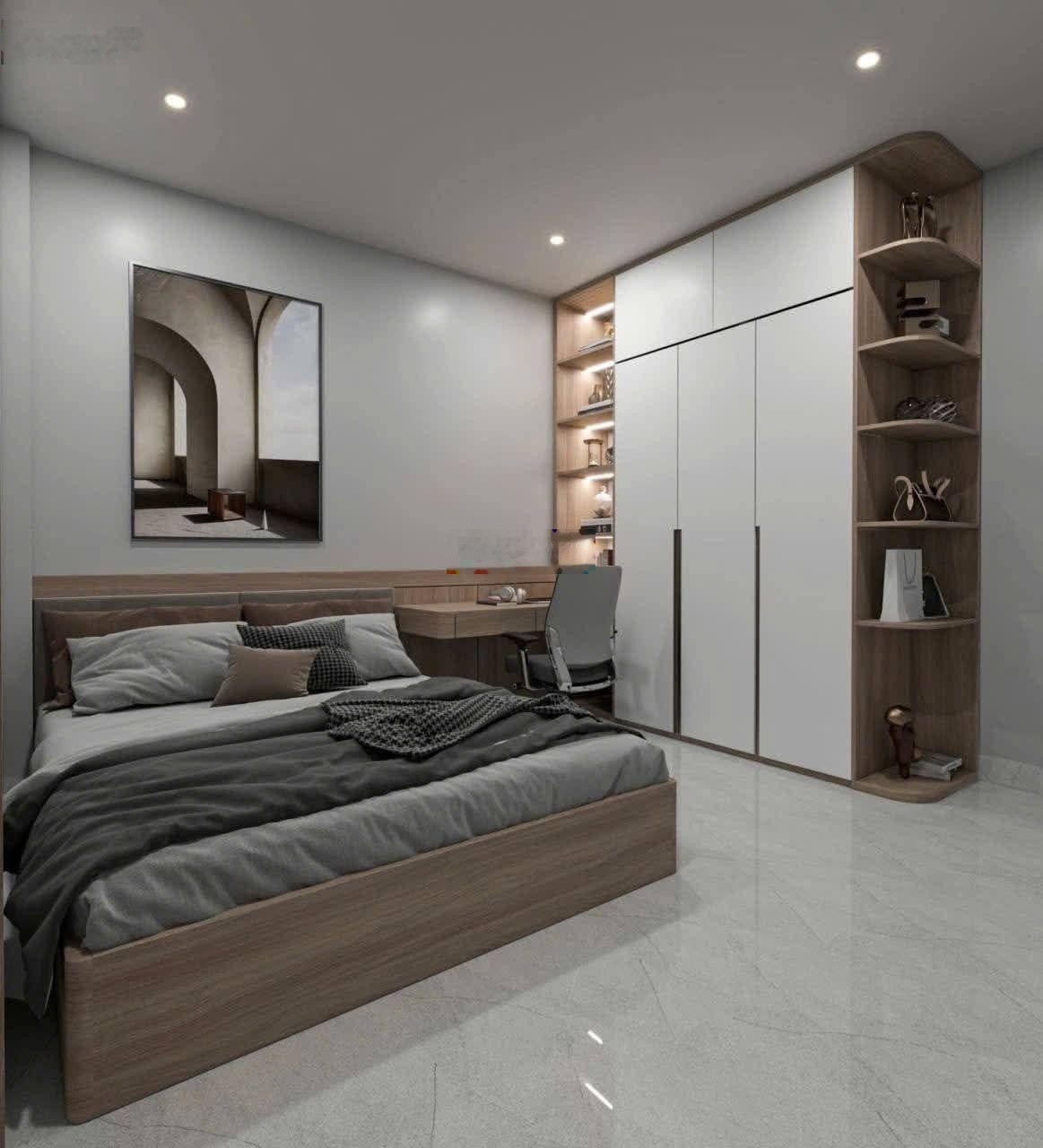 Nhà hiếm phố Bạch Mai 50m2, lô góc, ngõ thông gần ô tô 80m ra phố