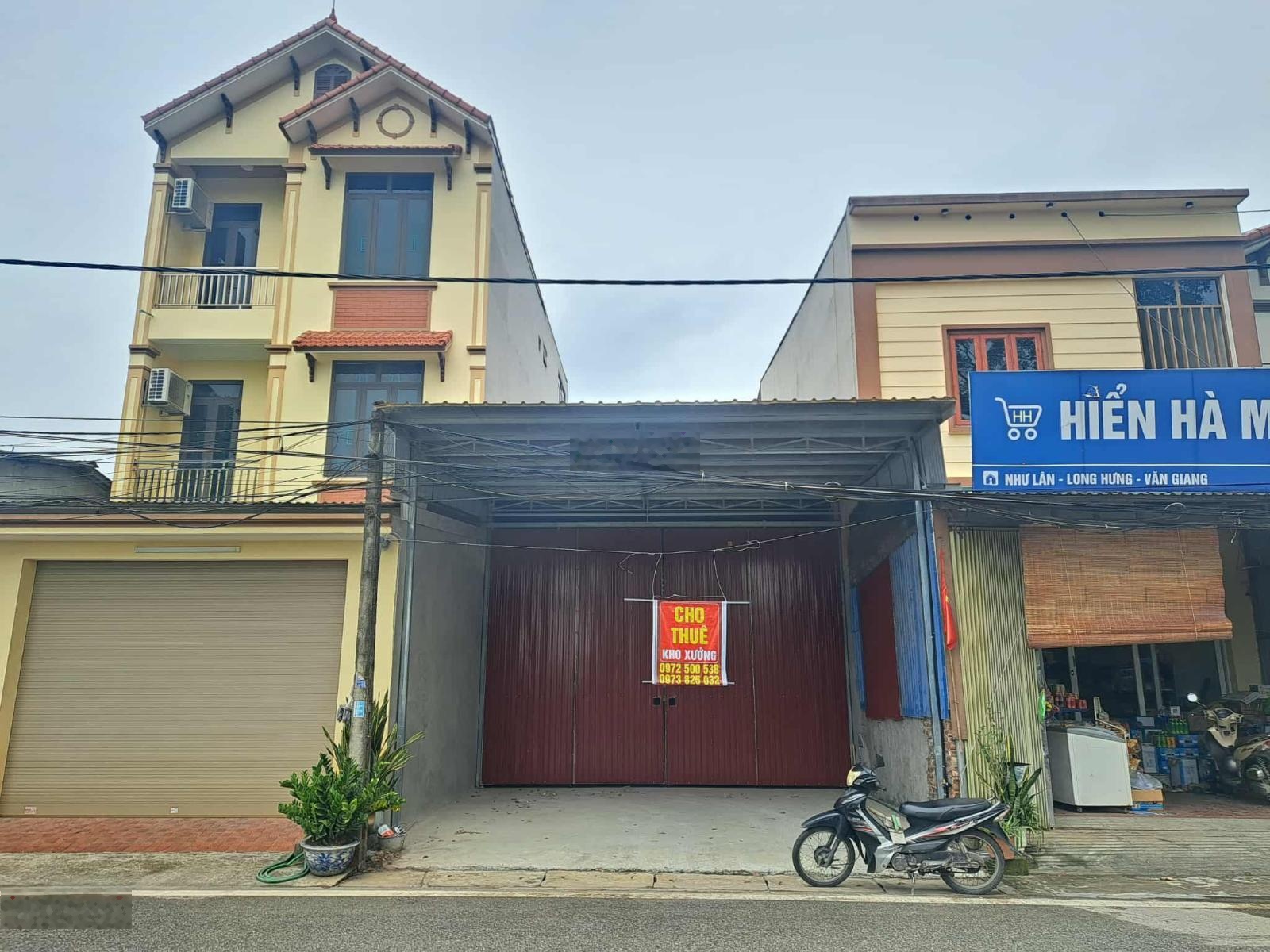 Cho thuê kho logistics / kho trung chuyển gần tại Hưng Yên, xe container vào được