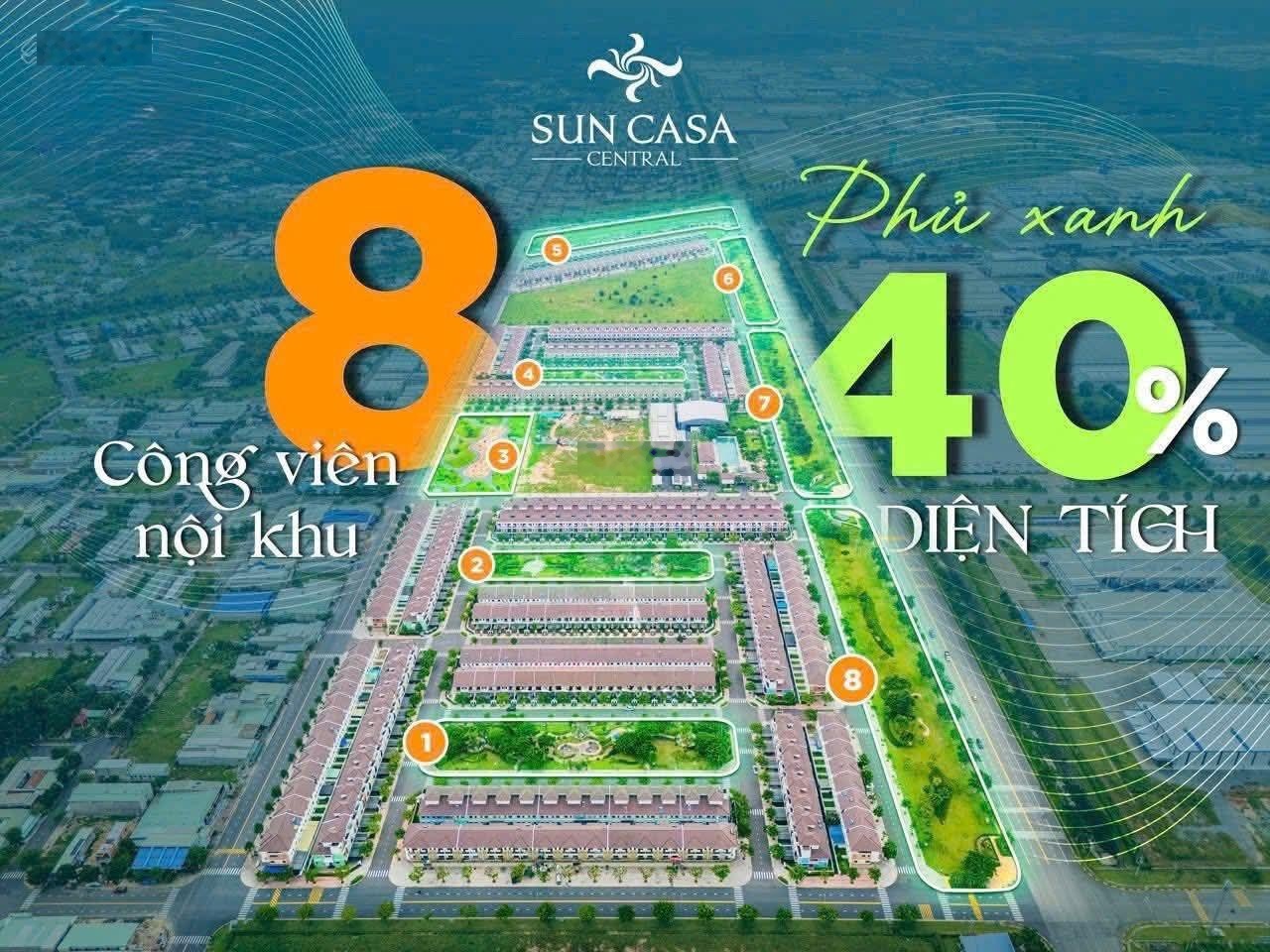 Bán Nhà Biệt Thự giá siêu hời tại Sun Casa Central, 2,85 tỷ, 100m2