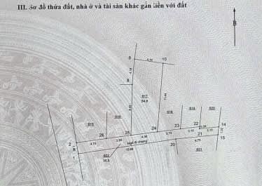 Bán đất Do Nha, Nam Từ Liêm, 55m2, mặt tiền 4.4m, gần ô tô, chỉ 7.2 Tỷ