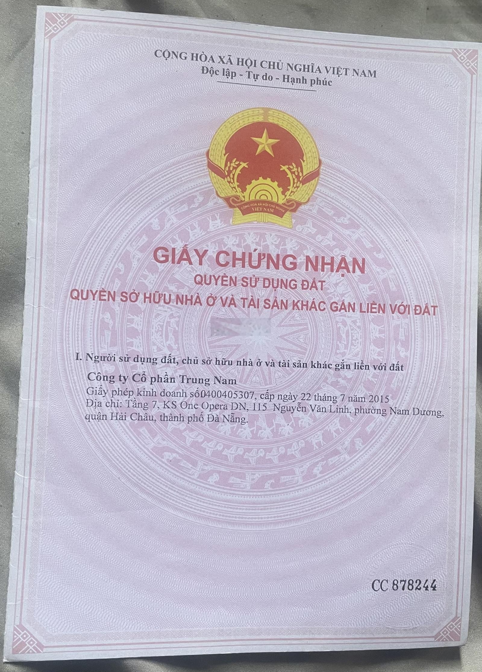 Bán nhanh lô đất đẹp dự án Golden Hill đối diện công viên đường 7,5 m diện tích 125m2