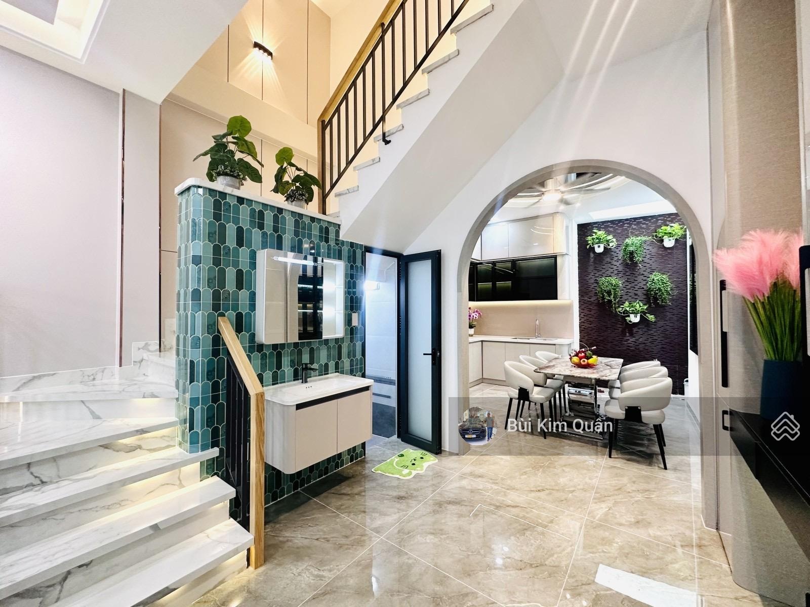 Gần nhà thiếu nhi thcs phan tây hồ 56m 4 tầng hxh dt: 4.3 x 13m (56m) 4p