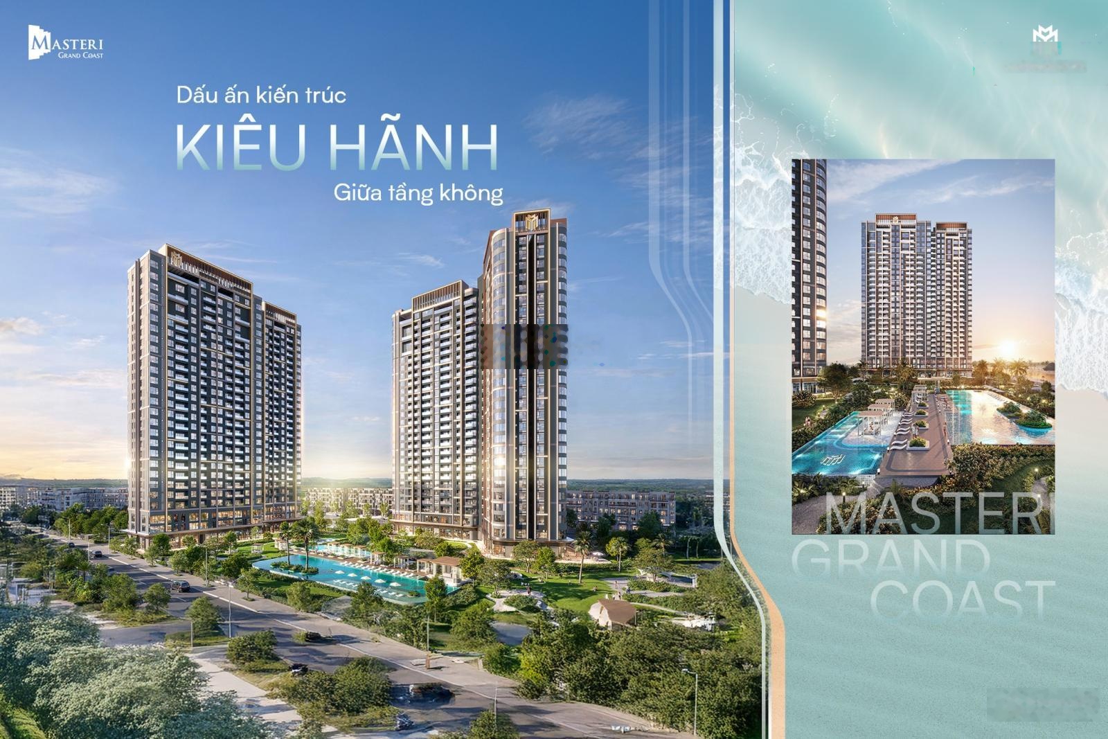Bán CH đẹp xuất sắc tại Masteri Grand Coast, 2,86 tỷ, 46,3m2