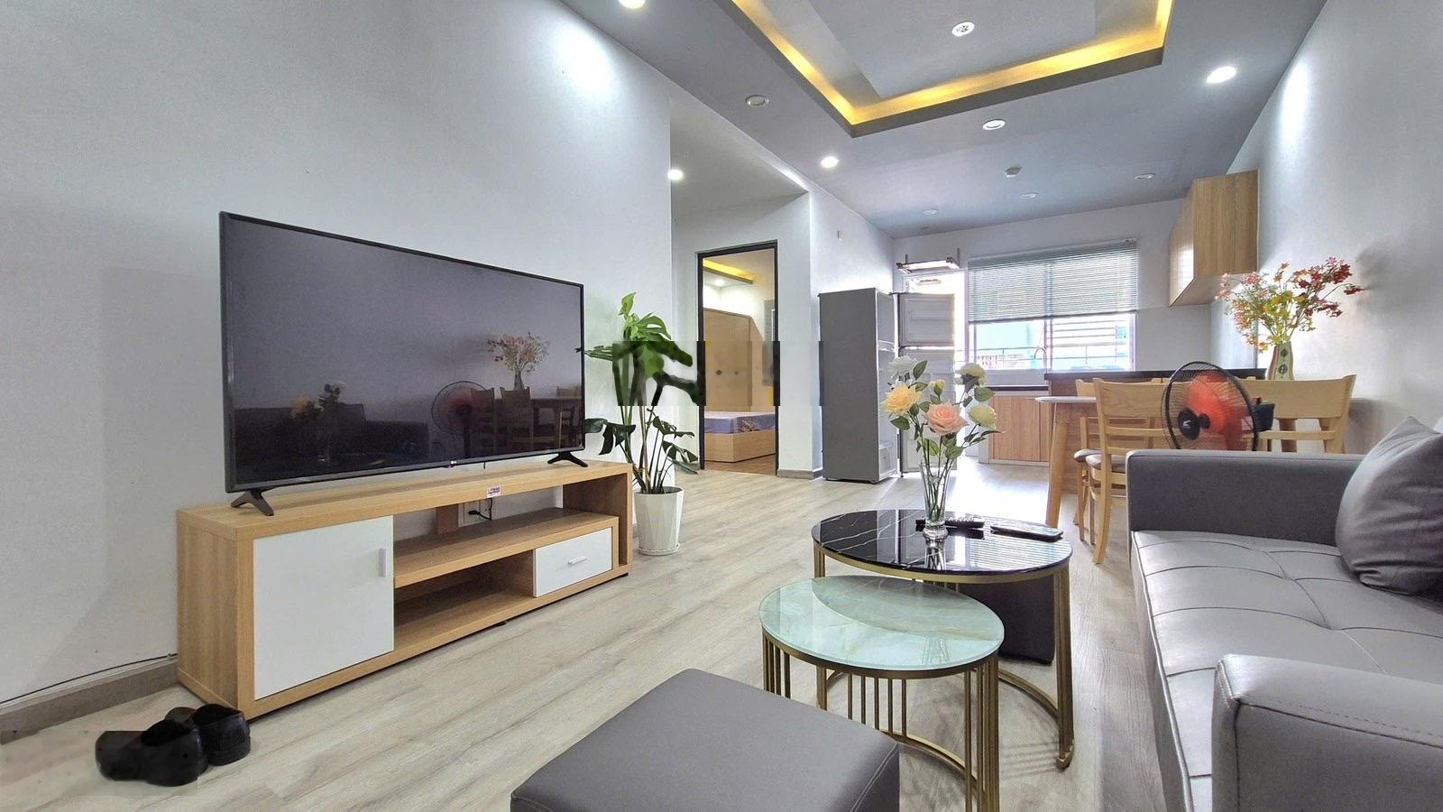 Cho thuê căn hộ ct6 Vĩnh Điềm.căn 2 ngủ dt:63m2 full nội thất.giá thuê 8triệu/tháng Lh: 0902588581