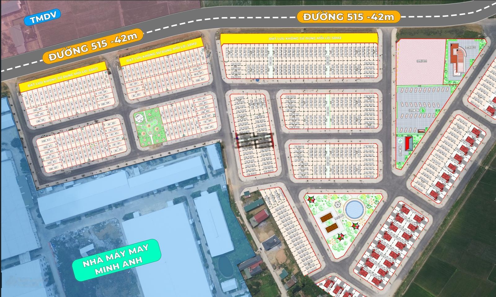 Bán đất đấu giá 100m2, đường 20,5m tại Đường Tỉnh 515, Thị trấn Thọ Xuân, Thanh Hoá