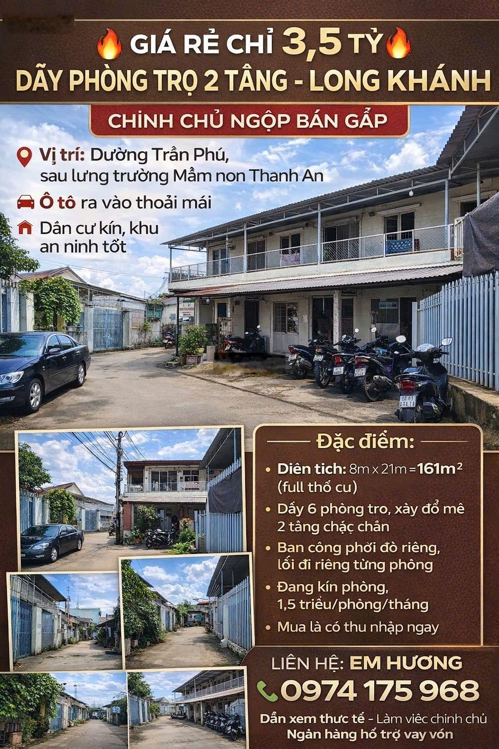 Nhà Trọ ở giữa Trung Tâm Long Khánh
