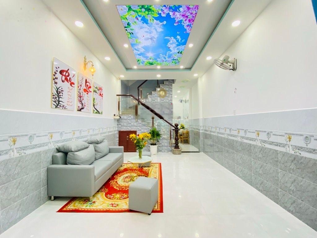 Nhà đẹp Phạm Văn Chiêu, P16 Gò Vấp Chốt 5.2 Tỷ DT: 53m, 1 trệt 1 lầu, 3PN 2WC