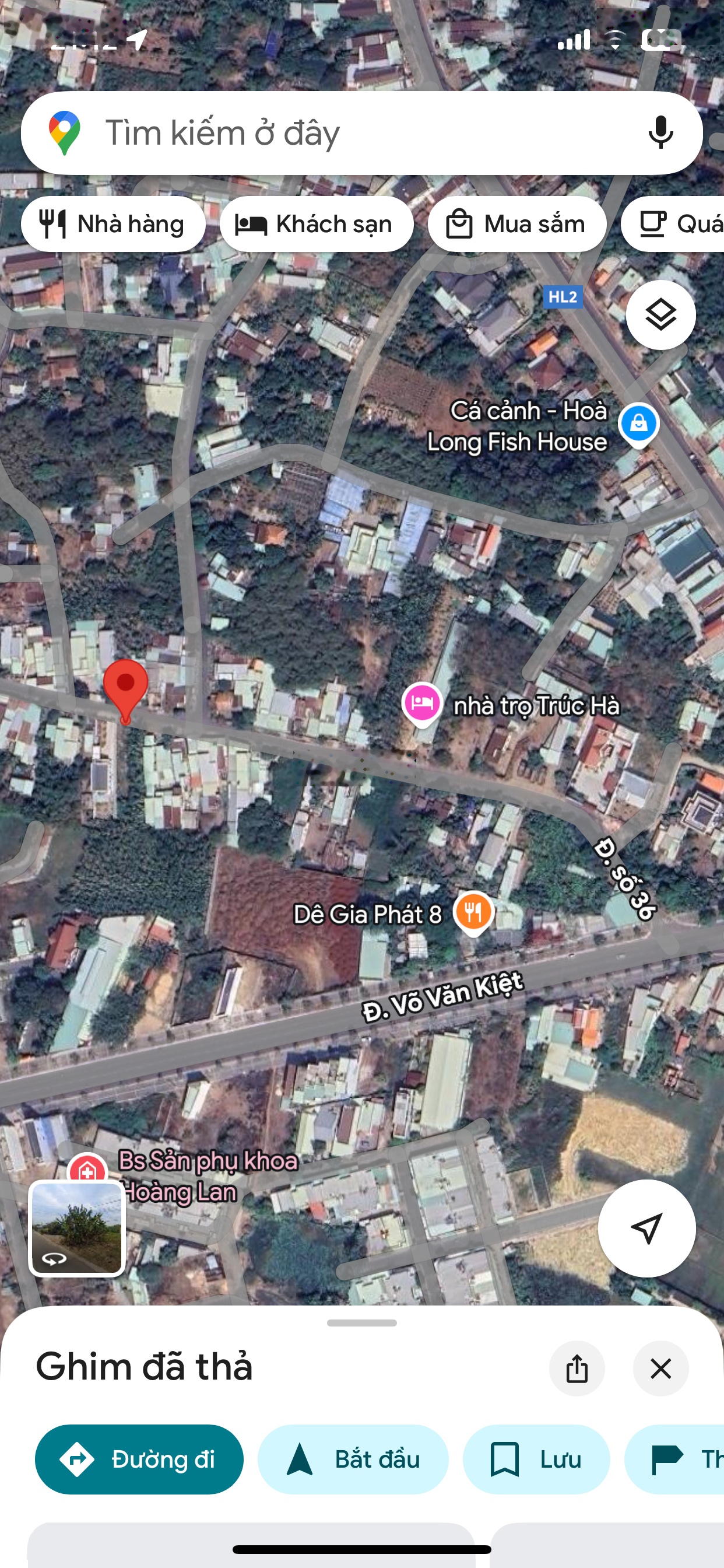 Bán đất vườn biệt thự trung tâm Hoà Long TP Bà Rịa DT: 500m2 sổ hồng riêng giá 5ty5 cần bán gấp