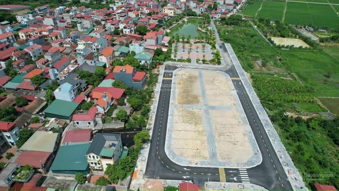 Đấu giá - lô góc 86,5m2 - x7 lỗ khê - liên hà - vỉa hè rộng mặt tiền rộng đường