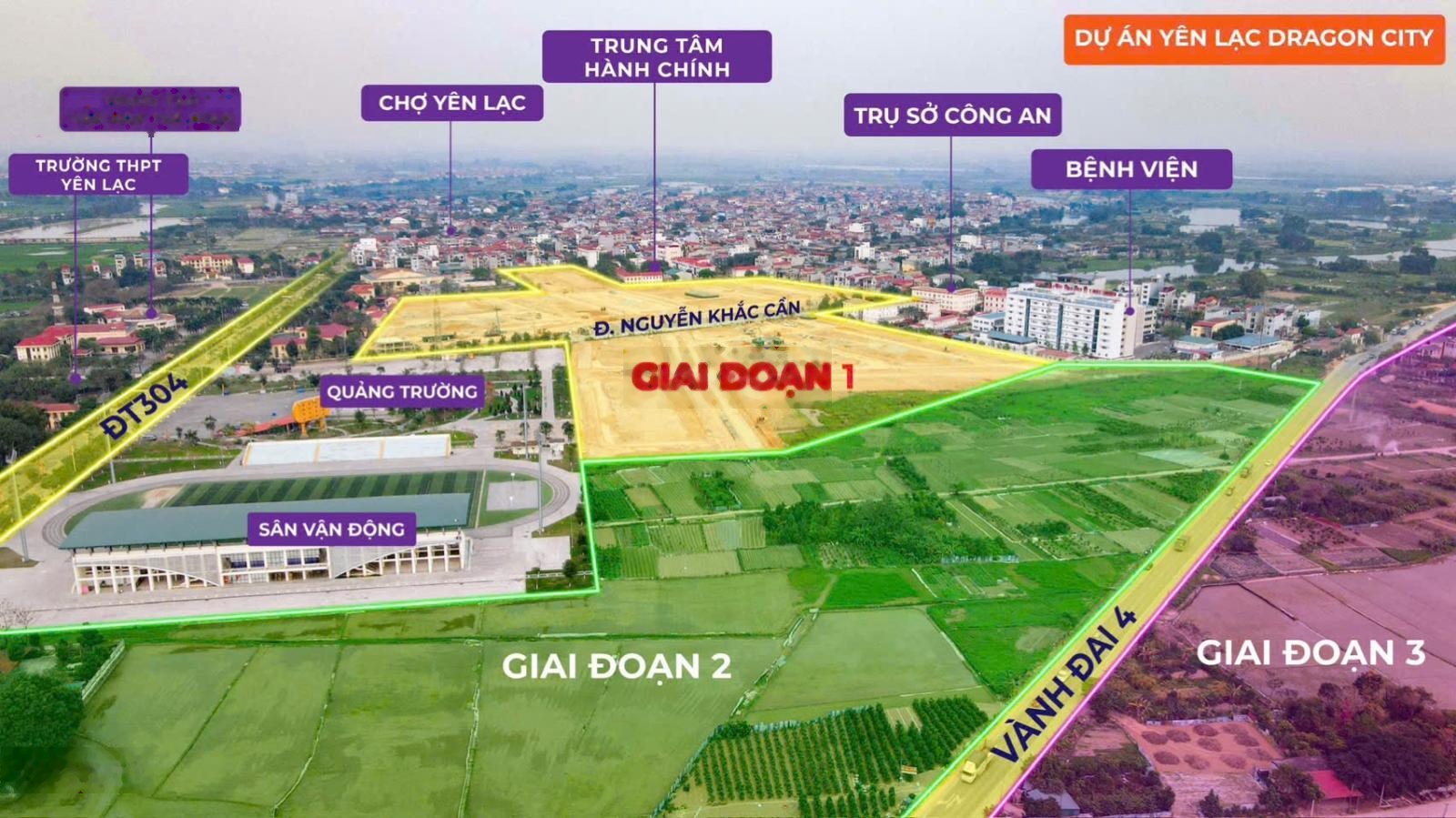 Bán đất nền trung tâm thị trấn Yên Lạc Vĩnh Phúc cũ, giá cực hấp dẫn LH 0975676534