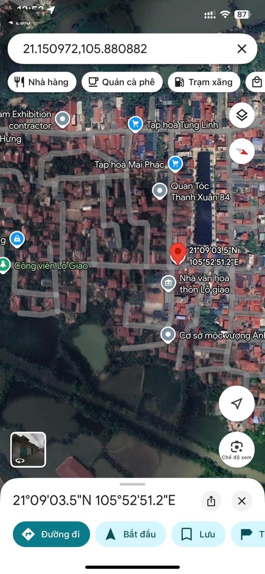 chính chủ cần bán đất đông anh, khu văn hoá lỗ giao- việt hùng có thương lượng