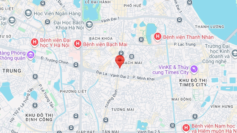 Cho thuê phòng trọ khép kín phố Bạch Mai full nội thất, điện nước giá dân