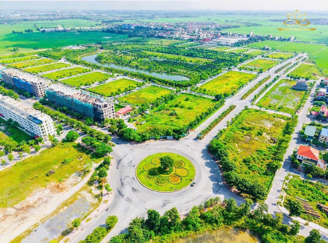 Lô đất vượng khí tụ tài lộc ngay hồ điều hoà 10ha kđt vườn hồng