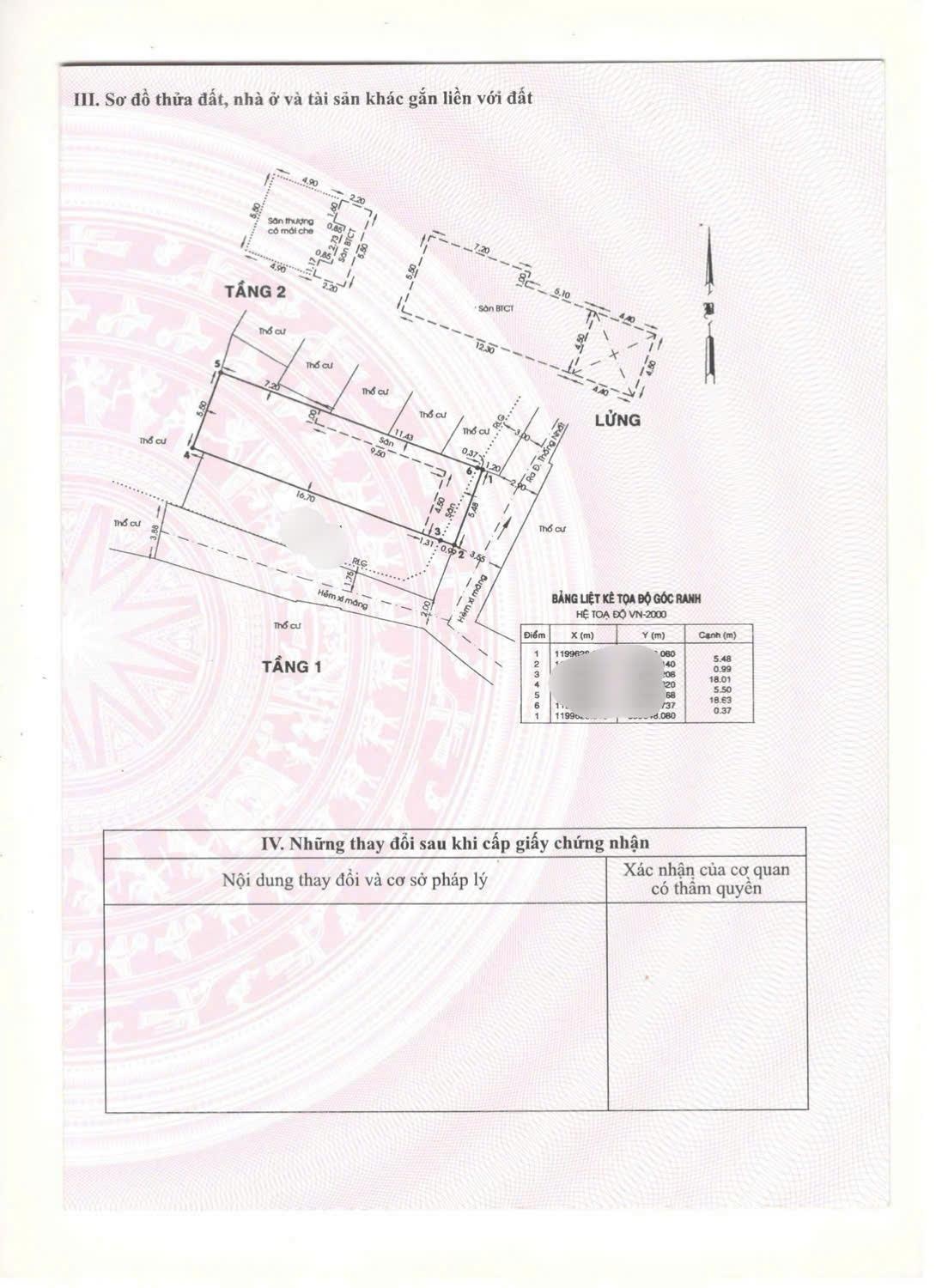 Cần bán đất dt ngang đến 5.5x19m Thống Nhất P16. giá 7ti4 còn bớt. LH 0902958586