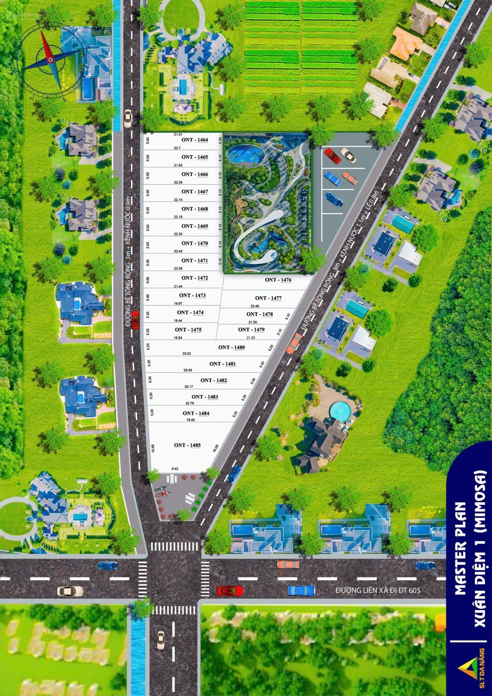 Bán nhanh 2 lô liền kề gần ngã tư nam kỳ khởi nghĩa - trục đt605, chỉ 8xx/lô