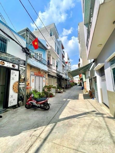 Giá chỉ nhỉn 5 tỷ hẻm 6m xe hơi tô hiệu sát mt đường 4x11 cn44m2 2 tầng sổ vuông a4 lh 0936999494