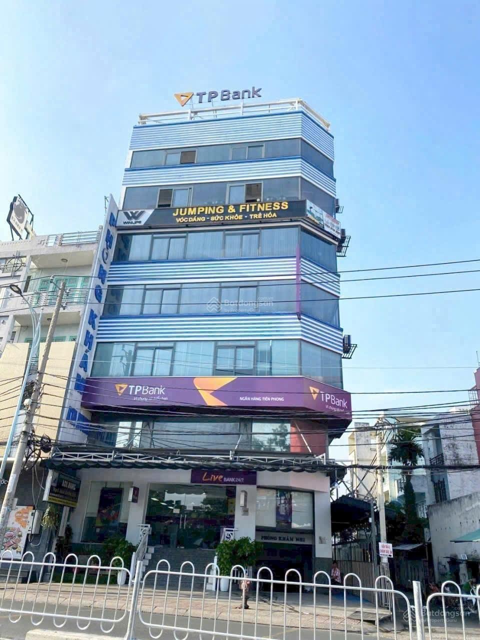 Bán Building MT đường Hoàng Hoa Thám, Tân Bình, DT 6,5x20m, Hầm 5 tầng+HĐT 130 tr/th, Giá 45,2 tỷ