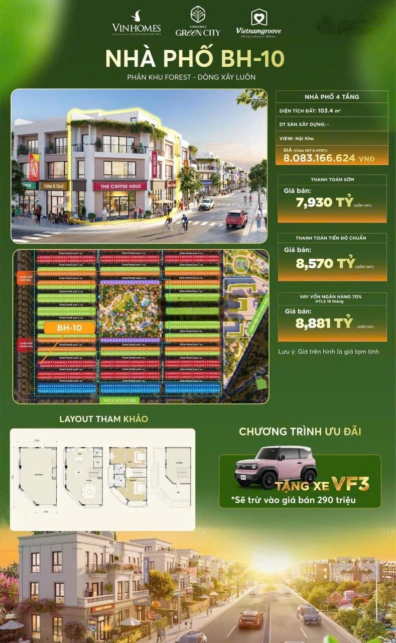 Nhà phố vinhomes giá tuyệt chủng 3.7 tỷ gồm vat khu đô thị all in one