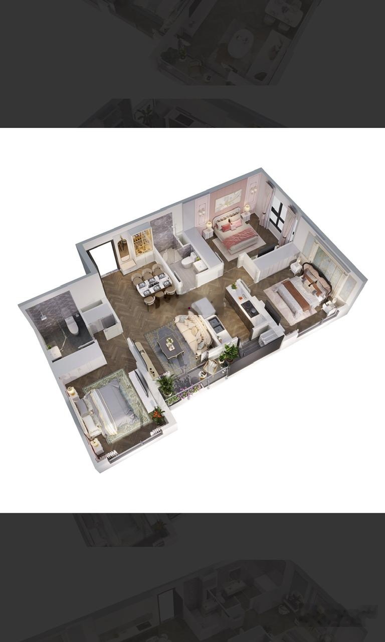 Bán CH Vinhomes Ocean Park, The Paris: 3PN DT 84,2m2 ĐN-TN View Sông, Giá 6.3x Tỷ, lh/zl 0822687315