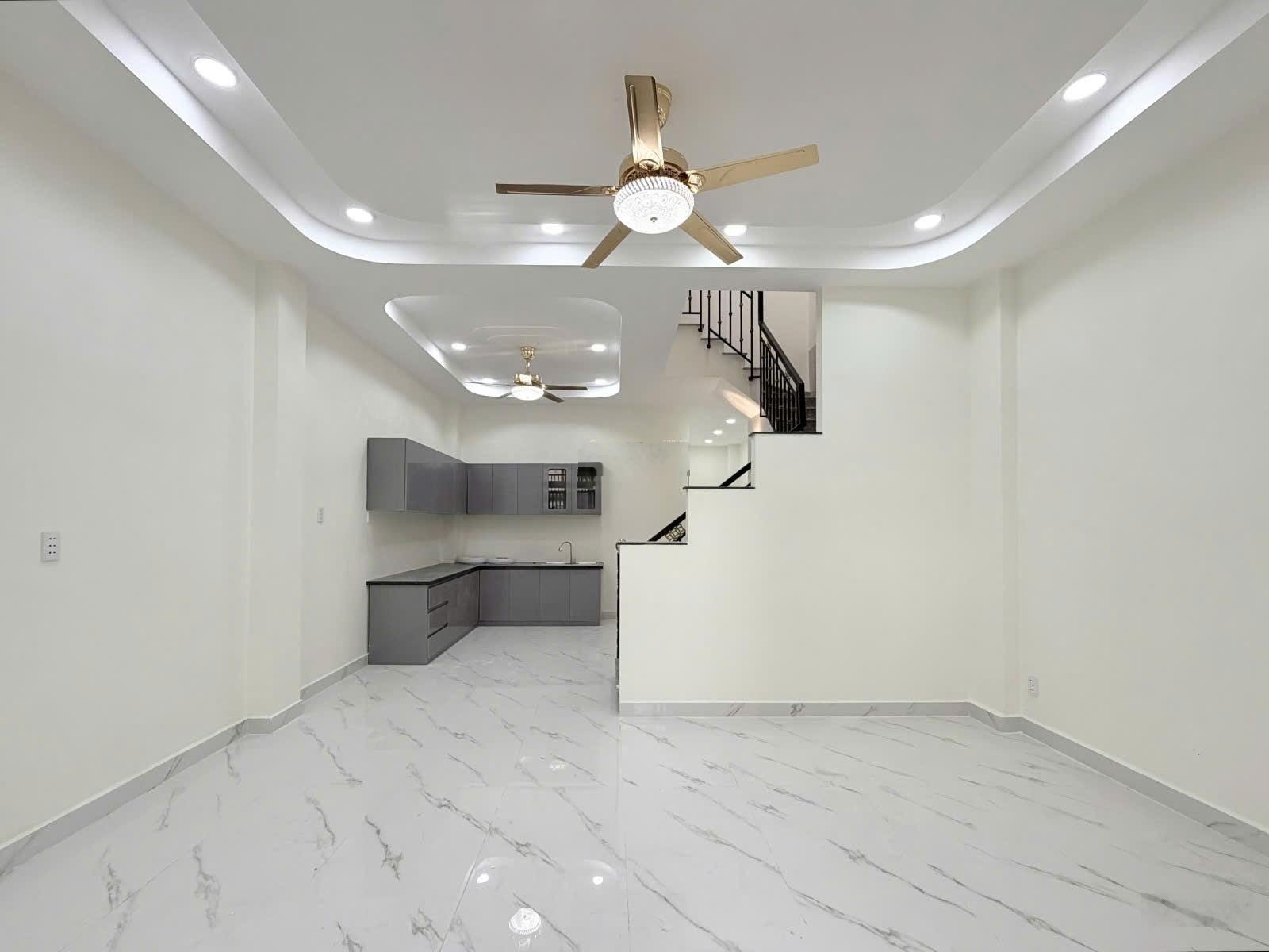 Chỉ 6,xtỷ - 87m2 tiền nhỏ diện tích to, ngang bề thế. Bán nhà mới đẹp Bình Thạnh 3PN (5.3x16.5)