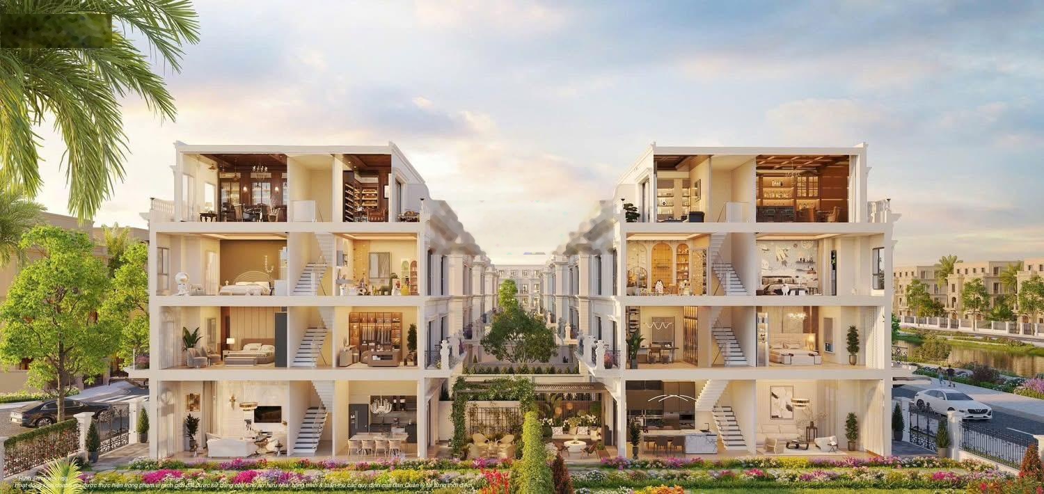 Bán biệt thự Vinhomes Wonder City, 18,3 tỷ, 104m2, 4 tầng, hướng đông nam