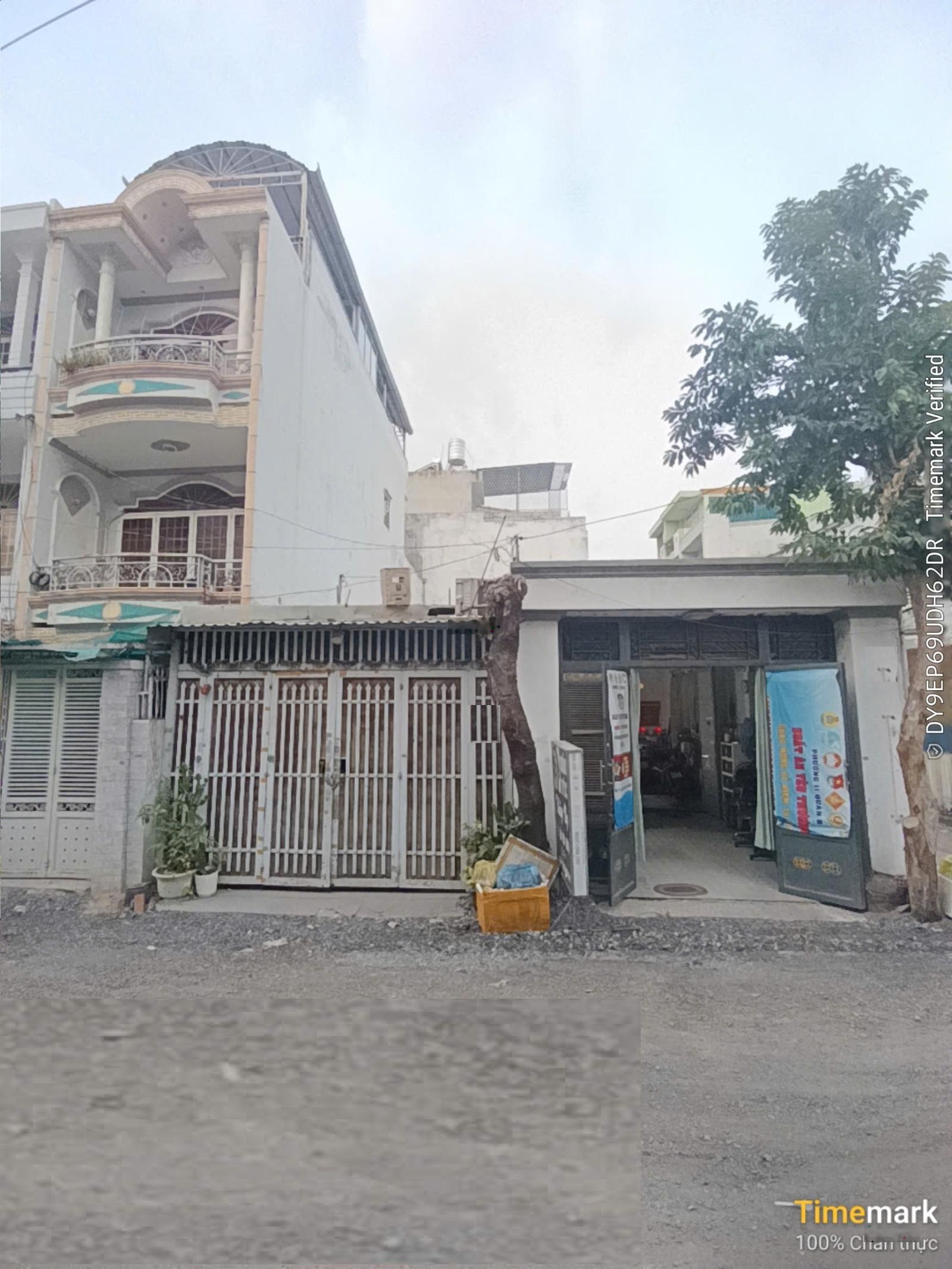 Bờ Kè Kênh Tham Lương - Căn góc 2 mặt - Bán đất 4x20m đường số 51 & Phạm Văn Chiêu LH 0933523239