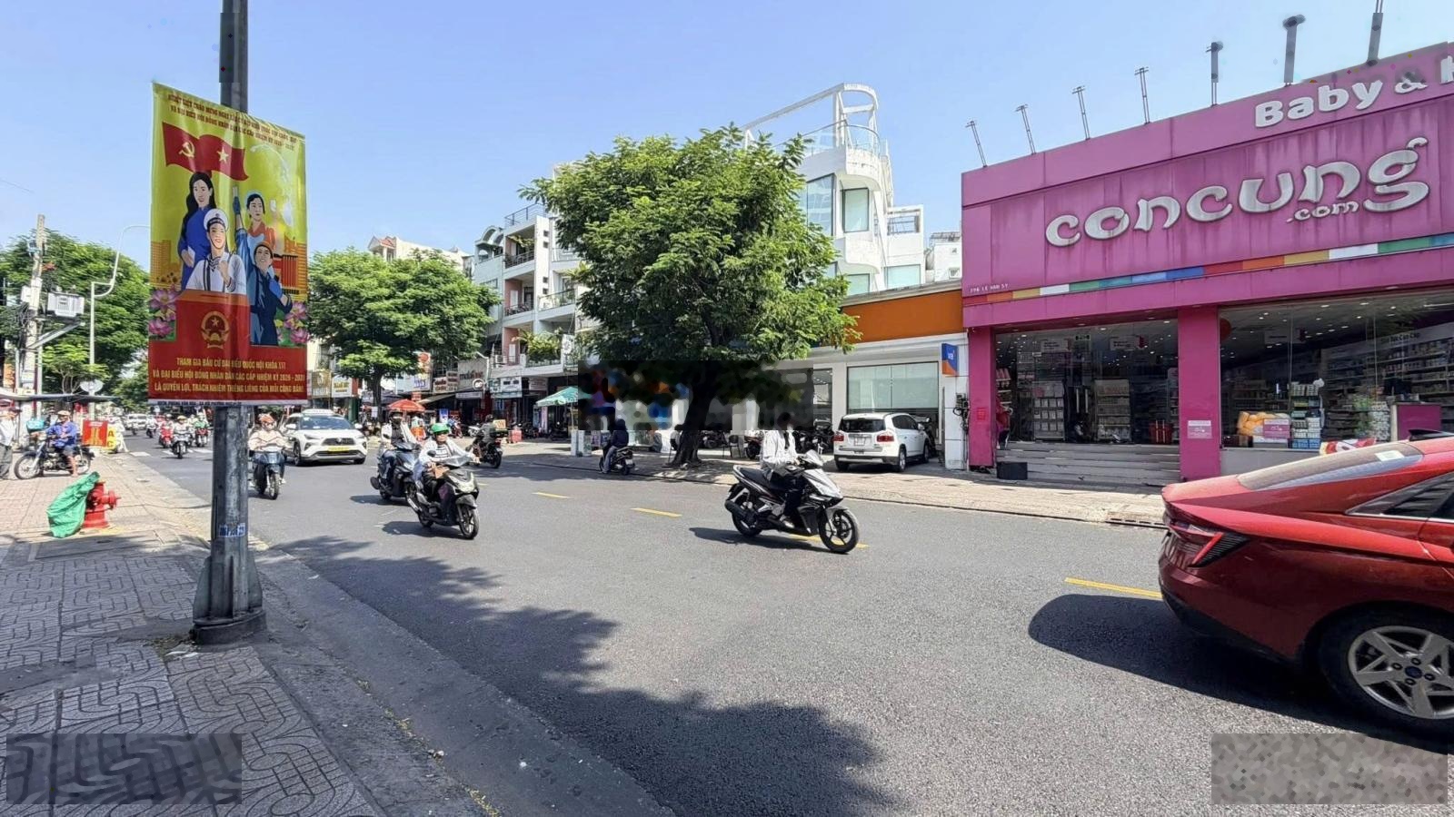 Cho thuê tòa nhà Góc 2 MẶT TIỀN 398 Lê Văn Sỹ Quận 3